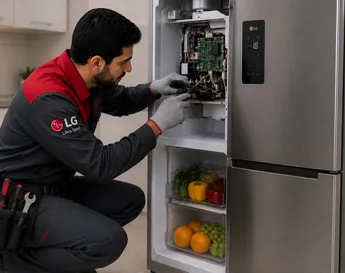 تعمیر یخچال ال جی در نمایندگی ال جی عباس آباد 